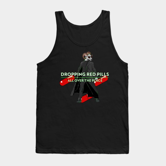 Red Pilled Black Sheep Tank Top by Trendy Black Sheep